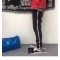톰브라운 삼선 트레이닝 펜츠 네이비