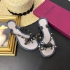 발렌티노 락스터드 젤리샌들