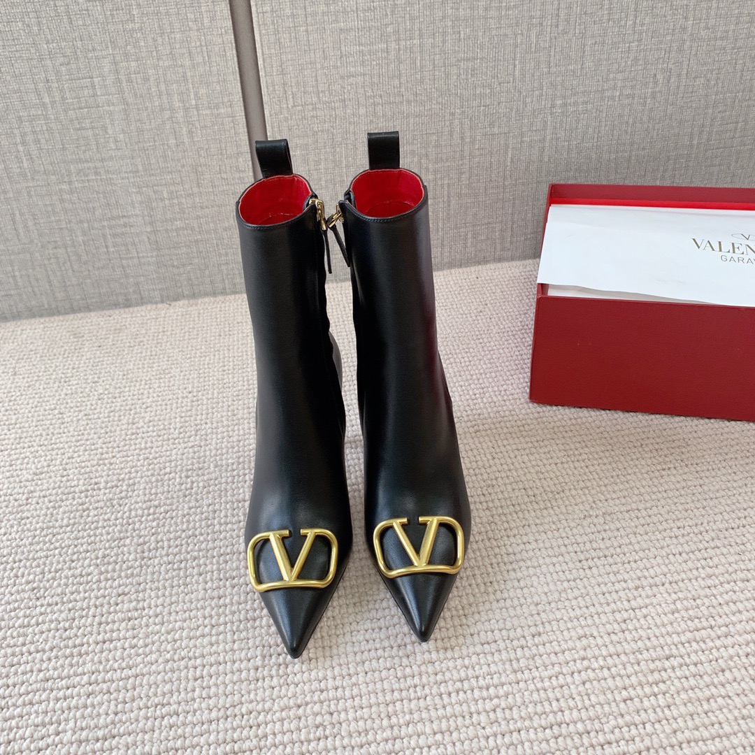 발렌티노 브이 롱부츠 8cm
