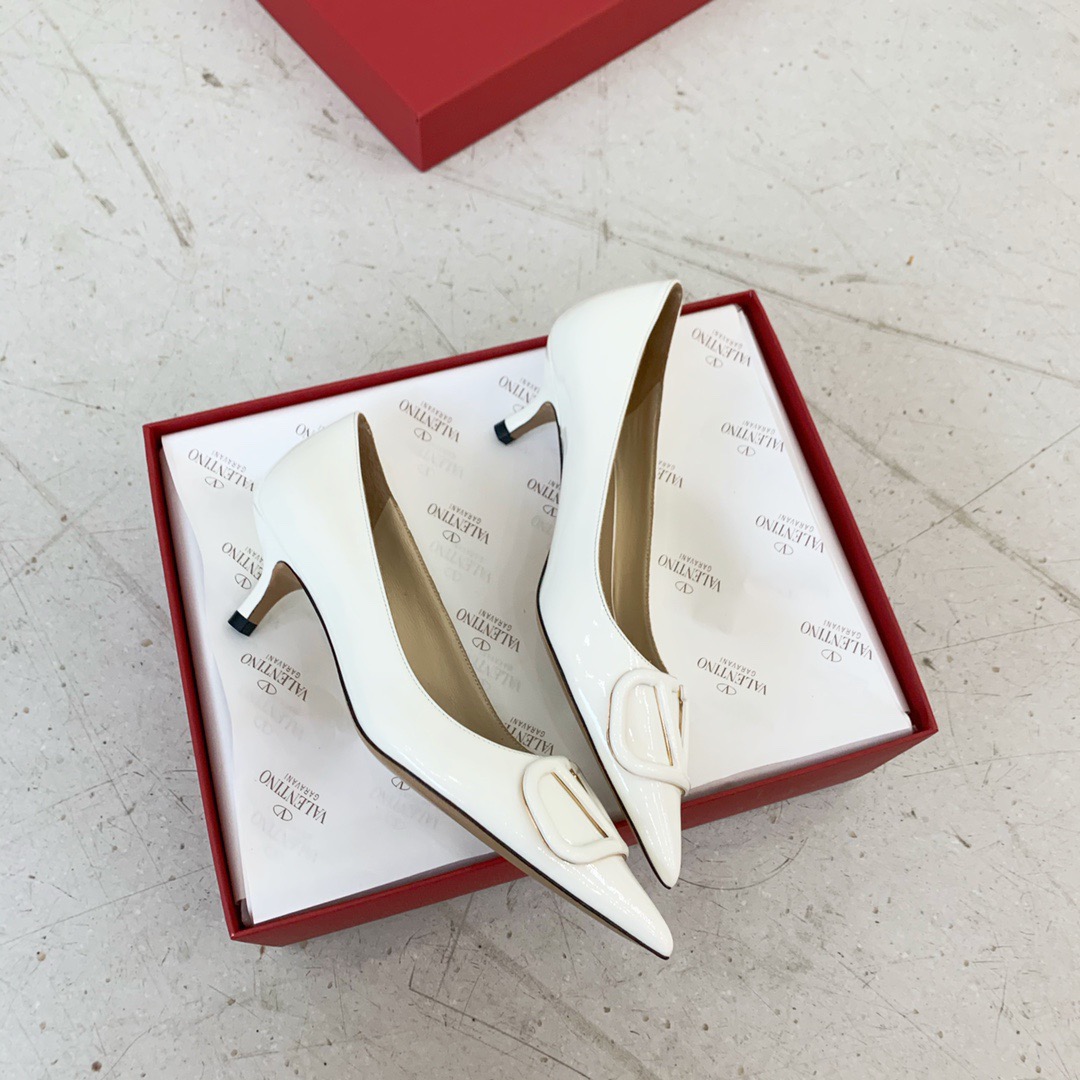 발렌티노 브이로고 펌프스 4.5cm