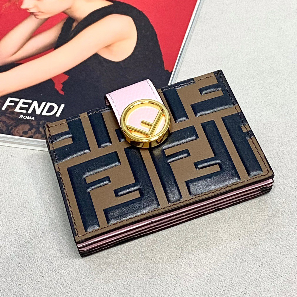 펜디 아코디언 카드지갑
