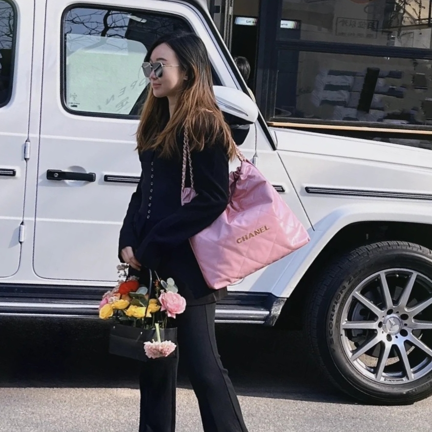 샤넬 22 백 42cm