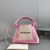 발렌시아가 NAVY 카바스 32cm