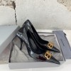 발렌시아가 SQUARE KNIFE BB 펌프스 8cm