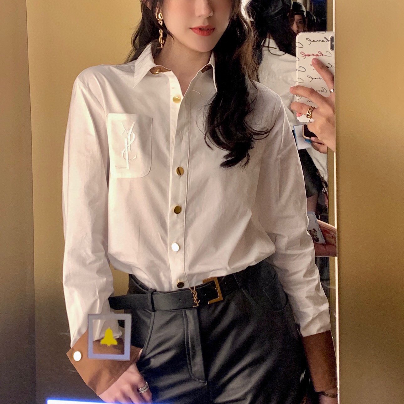 생로랑 셔츠