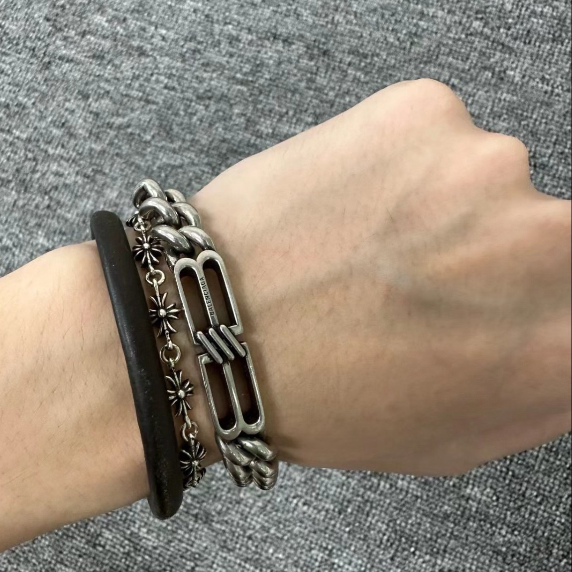 발렌시아가 BB ICON 브레이슬릿 앤티크