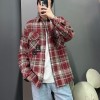 크롬하츠 체크 셔츠