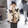 에르메스 Fur Bi-color Plain Leather Biker Jackets