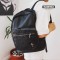 크롬하츠 leather cemetery cross backpack