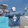 크롬하츠 데님 자켓