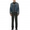 지방시 distressed denim jacket