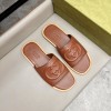 구찌 인터로킹 슬라이드 샌들