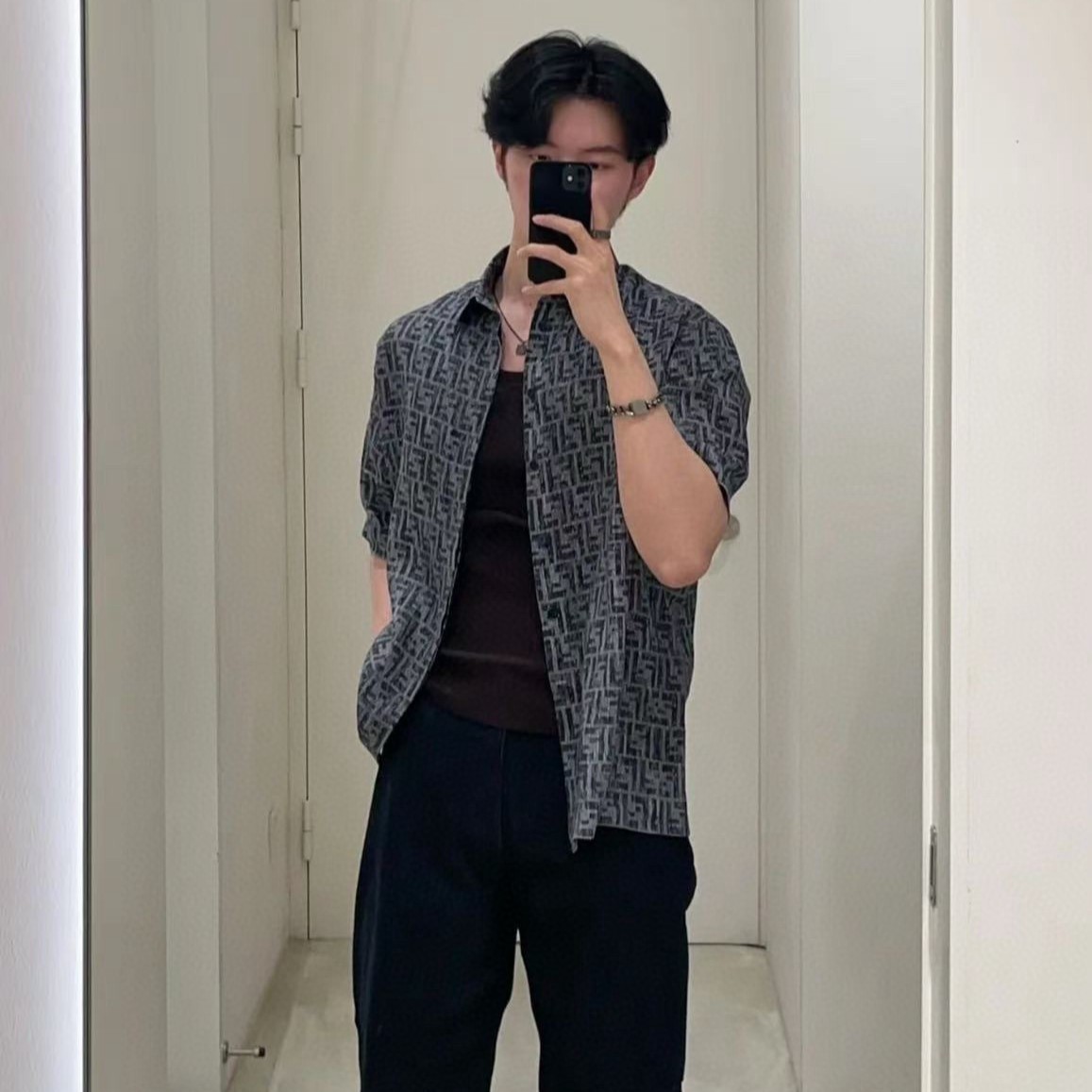 펜디 진 셔츠