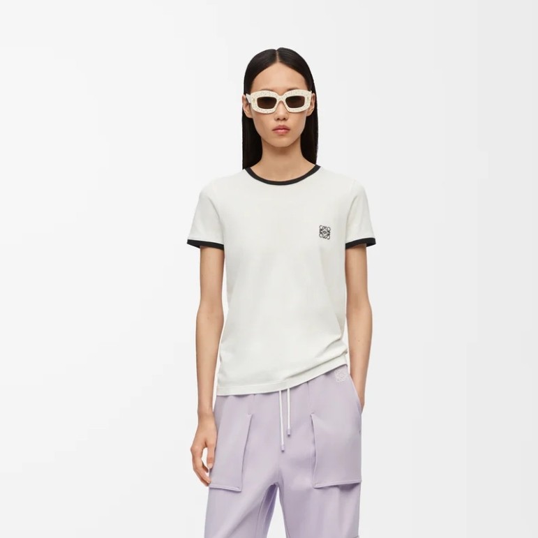 로에베 Slim fit T-shirt in cotton