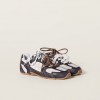 New Balance X Miu Miu 530 SL 테코 송아지 가죽 스니커즈