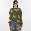 아크네 mohair jumper