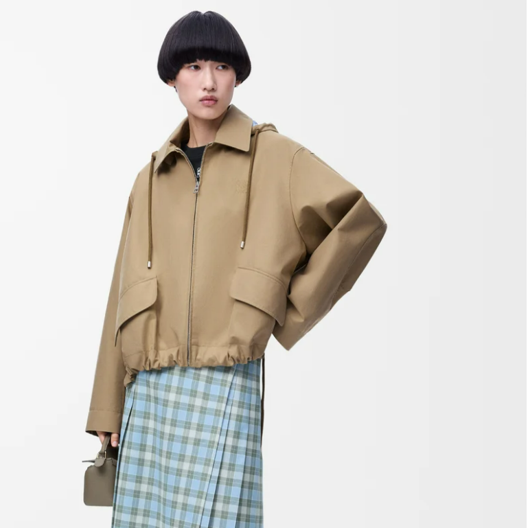 로에베 Hooded parka