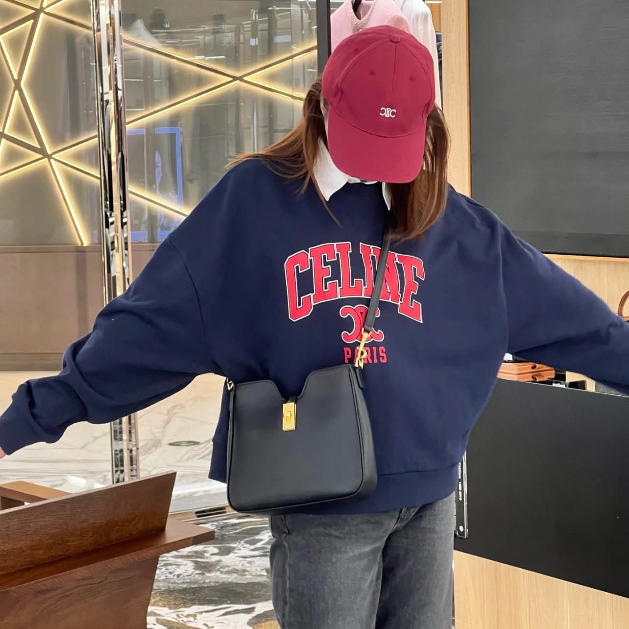 셀린느 오버사이즈 CELINE 스웨트셔츠