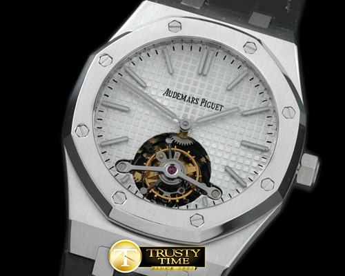 오데마피게 Royal Oak Tourbillon SS/LE White Real Tourbillon -AP0231A