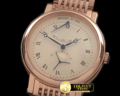 브레게 Jubilee Classic Reserve RG/RG Miyota 9100 -BRE056B