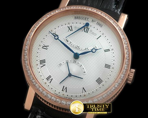 브레게 Jubilee Classic Reserve RG/LE/Diam Miyota 9100 -BRE057A