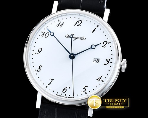 브레게 Classique Automatic 5177 SS/LE White M9015 -BRE060