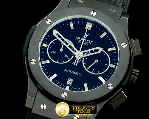 위블로 Classic Fusion Chrono PVD/LE Blue Jap Qtz -HUB0285L