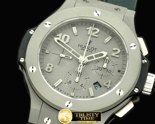 위블로 Titanium Grey Limited Ed TI/RU Asian 7750 -HUB0290