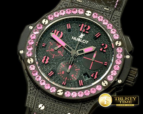위블로 Big Bang Black Fluo Pink PVD/LE A7750 -HUB0295A