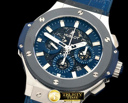 위블로 Aero Bang SS/RU Blue Skeleton A7750 -HUB0299A