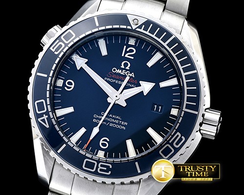 오메가 Planet Ocean 45mm SS/SS Blue JHF A2824 Mod8900 -OMG0467B