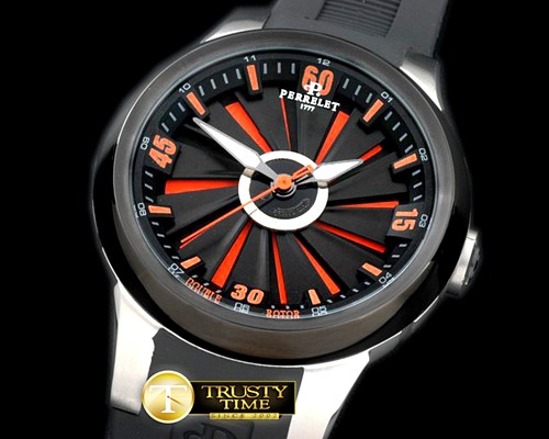 페르렛 Turbine XL SS/RU Black/Orange Jap Quartz -PER019E