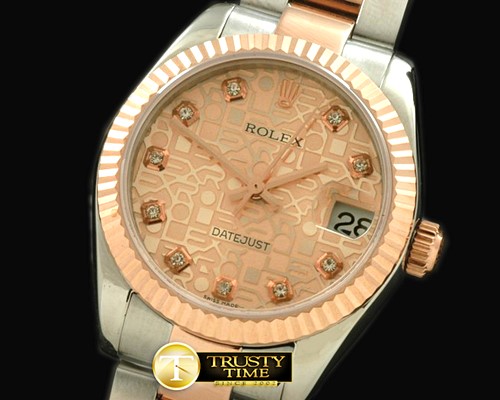 롤렉스 SS/RG Oyster RGold Diam Swiss 2688/2355 -RMDJ196B