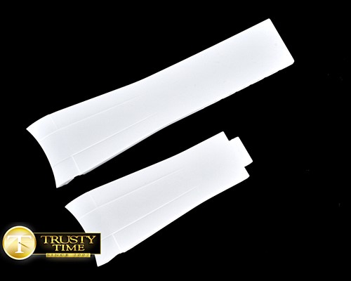 롤렉스 Rubber B White Vulcanized Strap For Sports Rolex -ROLACC025A