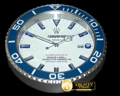 롤렉스 Dealer Clock Submariner Style Swiss Qtz -ROLCLK021