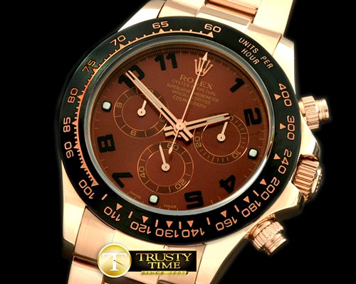 롤렉스 2013 RG/RG Brown Num A7750 Sec@6 -ROLDYT0132E
