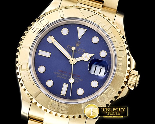 롤렉스 YachtMaster Ref.116628 YG/YG Blue BP A3135 Mod -ROLYM110A