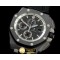 오데마피게 2011 Royal Oak Chronograph CER/RU Blk A7750 Sec@12 -AP0237A