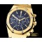 오데마피게 Royal Oak Chronograph Ref. 26320 YG/YG Blue A7750 -AP0358C