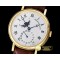브레게 Classique SS Moonphase YG/LE White Miyota 9015 -BRE063A