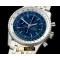 브라이틀링 Navitimer World SS/SS Blue A7750 -BSW0245C