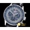 브라이틀링 Navitimer SS/LE Grey/Black Asia 7750 Mod -BSW0321D