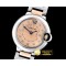 까르띠에 Balon De Cartier Ladies RG/SS Salmon Diams V6F Swiss -CAR0347