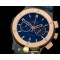 위블로 Classic Fusion Chrono PVD/RG/LE Blue CF Jap Qtz -HUB0284A