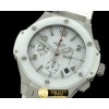 위블로 Big Bang Chrono 41mm SS/RU White A7750 Sec@3 -HUB0287C