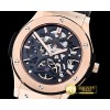 위블로 Classic Fusion 45mm Tourbillon RG/LE Black Asian Auto -HUB0337