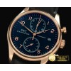 IWC Portuguese Chrono Date RG/LE Black Jap OS20 -IWC0187C