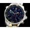 오메가 Seamaster Pro 300M Chrono SS/SS Blk/Blk A7753 -OMG0338B