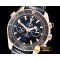 오메가 Planet Ocean Chrono RG/RU Black Asia7750 Mod 9301 -OMG0468B