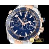 오메가 Planet Ocean Chrono RG/SS Blue Asia7750 Mod 9301 -OMG0468D